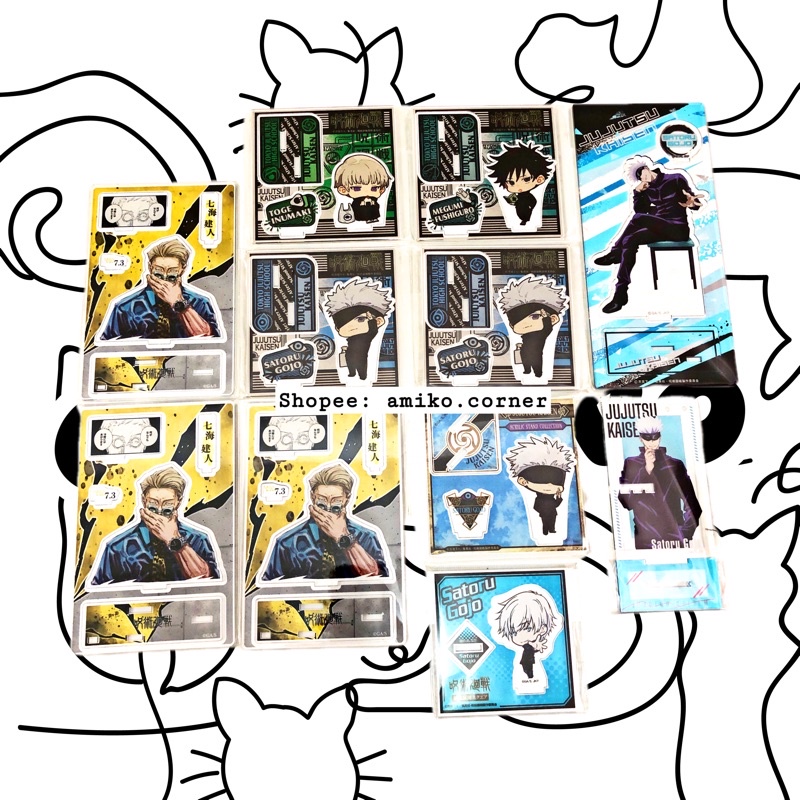 Mô hình Standee JJK hàng chính hãng nguyên seal