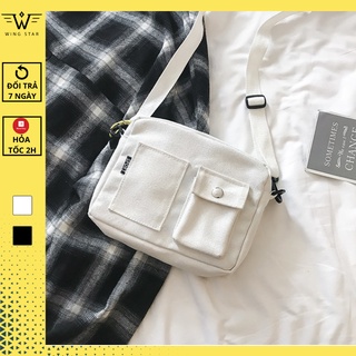 Túi Đeo Chéo Nữ 🎁FREESHIP🎁 Chất vải Canvas dày tiện lợi thời trang
