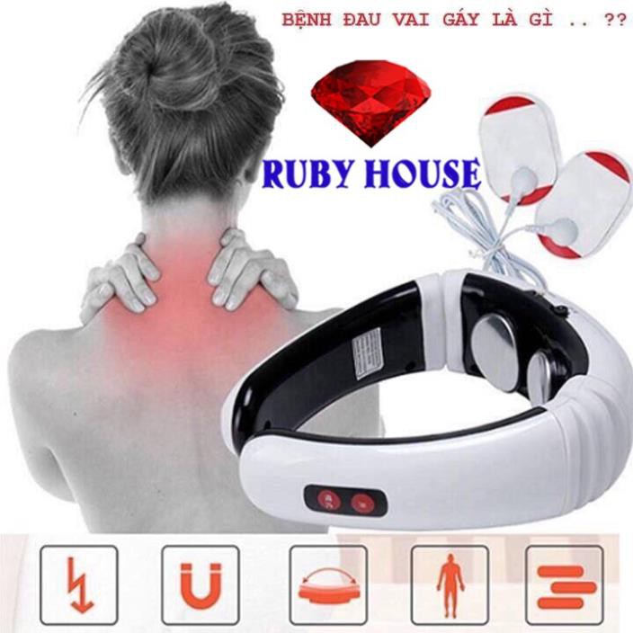 Máy massage cổ vai gáy Neck Massager KL-5830-Ruby House