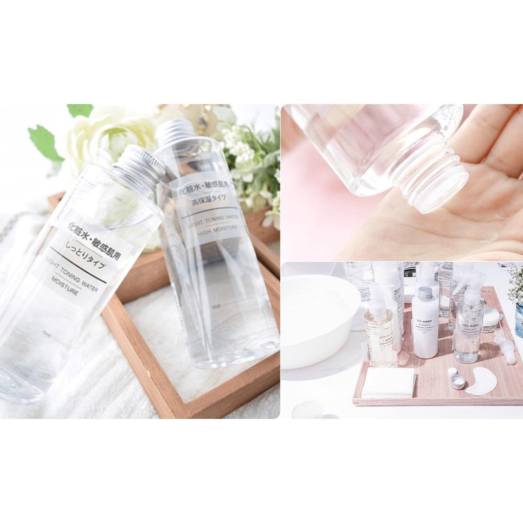 Toner Muji Light/Moisture Toning Water Nhật