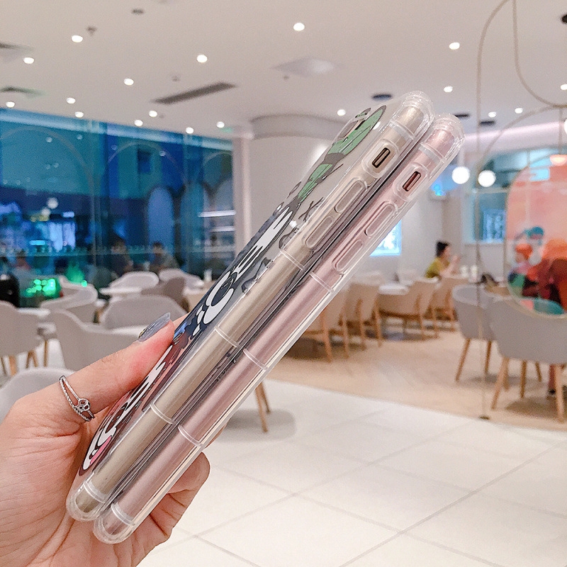 Ốp Điện Thoại Dẻo Hình Quái Vật Cho iPhone 14 13 12 11 Pro Promax 14Plus mini X XS XR XSMAX 6 6s 6plus / 6splus 7 8 SE2020 7plus / 8Plus