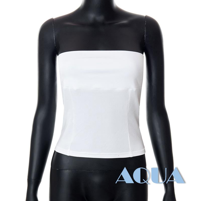 Anana Áo Ống Màu Trơn Không Dây Dáng Ôm Phong Cách Đường Phố Mùa Hè Cho Nữ