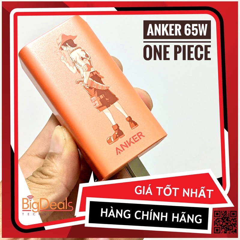 CỦ SẠC ANKER POWERPORT III 3 CỔNG 65W  - A9521 ONE PIECE