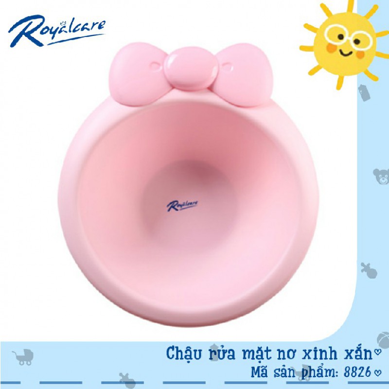 Chậu rửa mặt trẻ em nơ xinh xắn Royalcare 8826