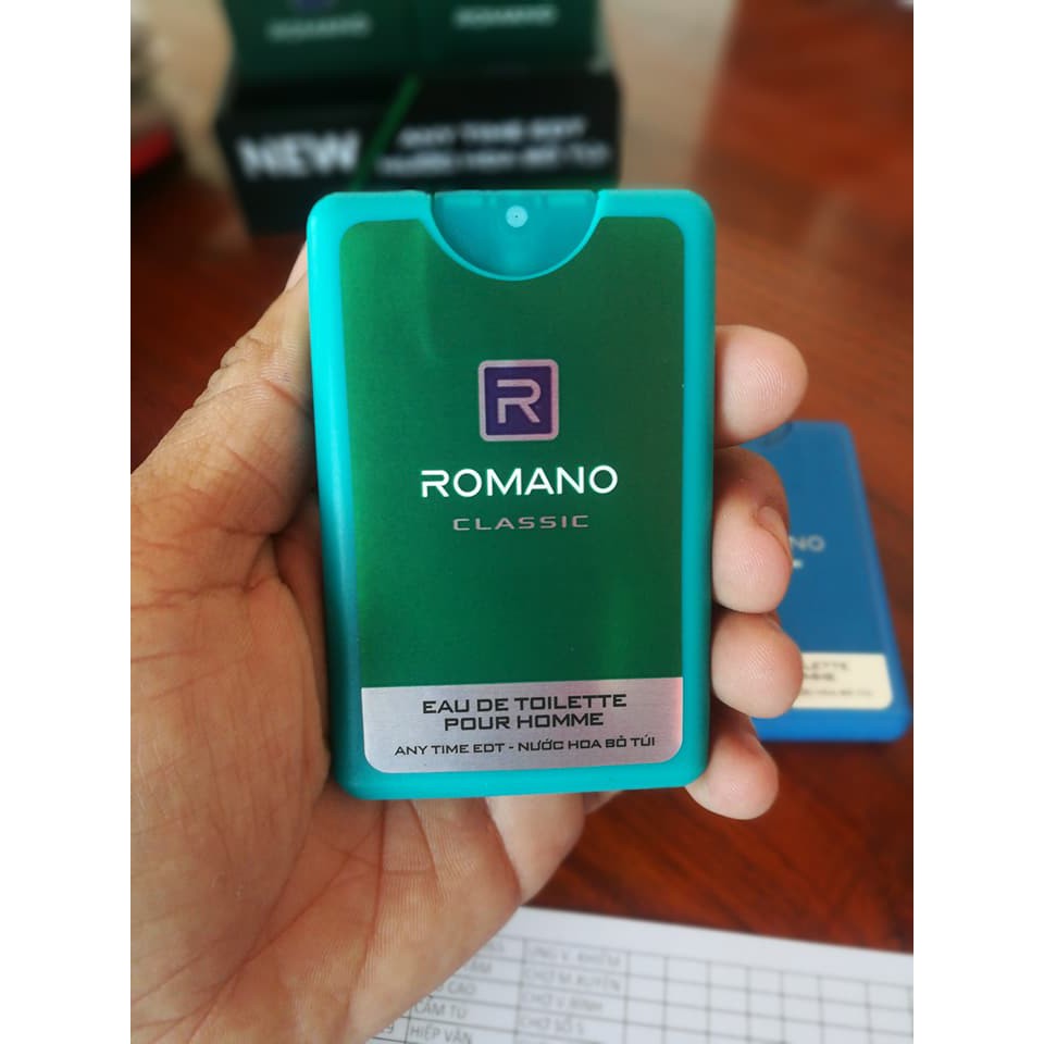 Nước hoa bỏ túi Romano 18ml