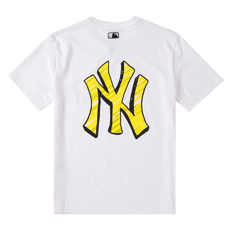 Áo Thun Thể Thao MLB 3ATS03023 Tay Ngắn Cổ Tròn Vải Cotton Thời Trang Cho Nam Và Nữ
