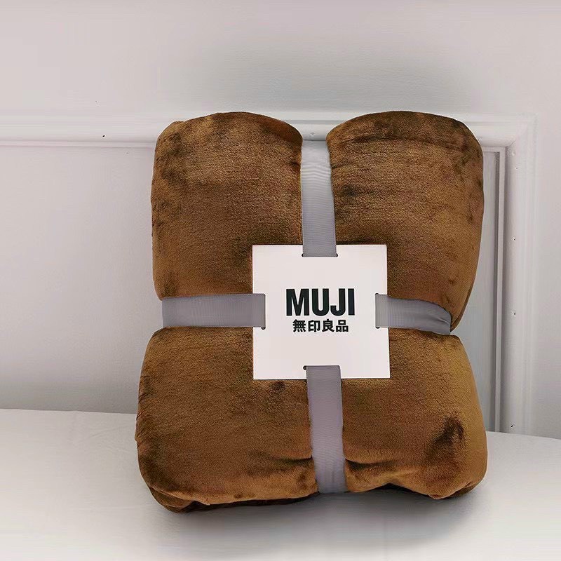 Chăn Lông Muji Tuyết Nhung Mềm Mịn Cao Cấp