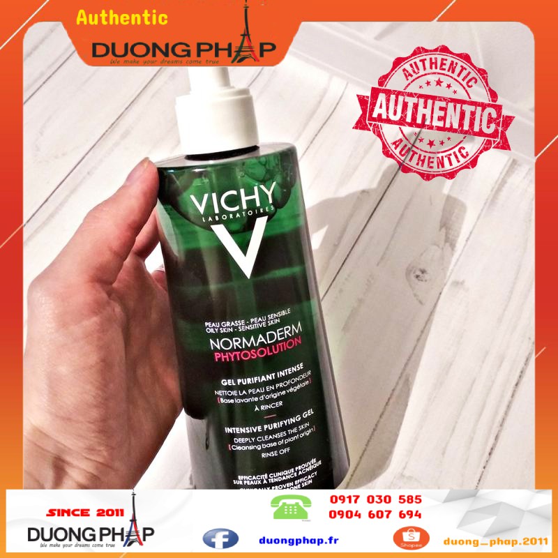 Gel rửa mặt Vichy 400ml