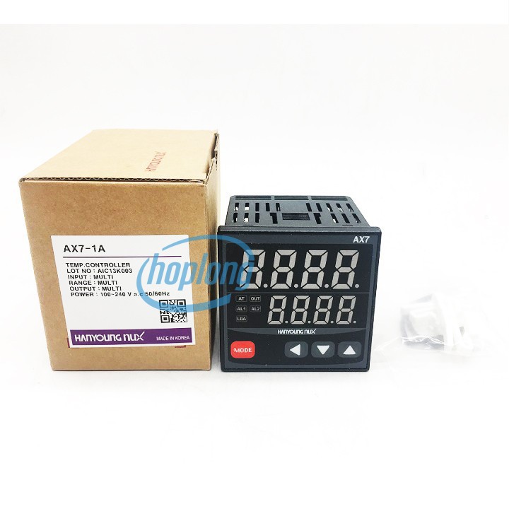 AX7-1A Bộ điều khiển nhiệt độ Hanyoung Nux ngõ ra SSR Relay1 Relay2