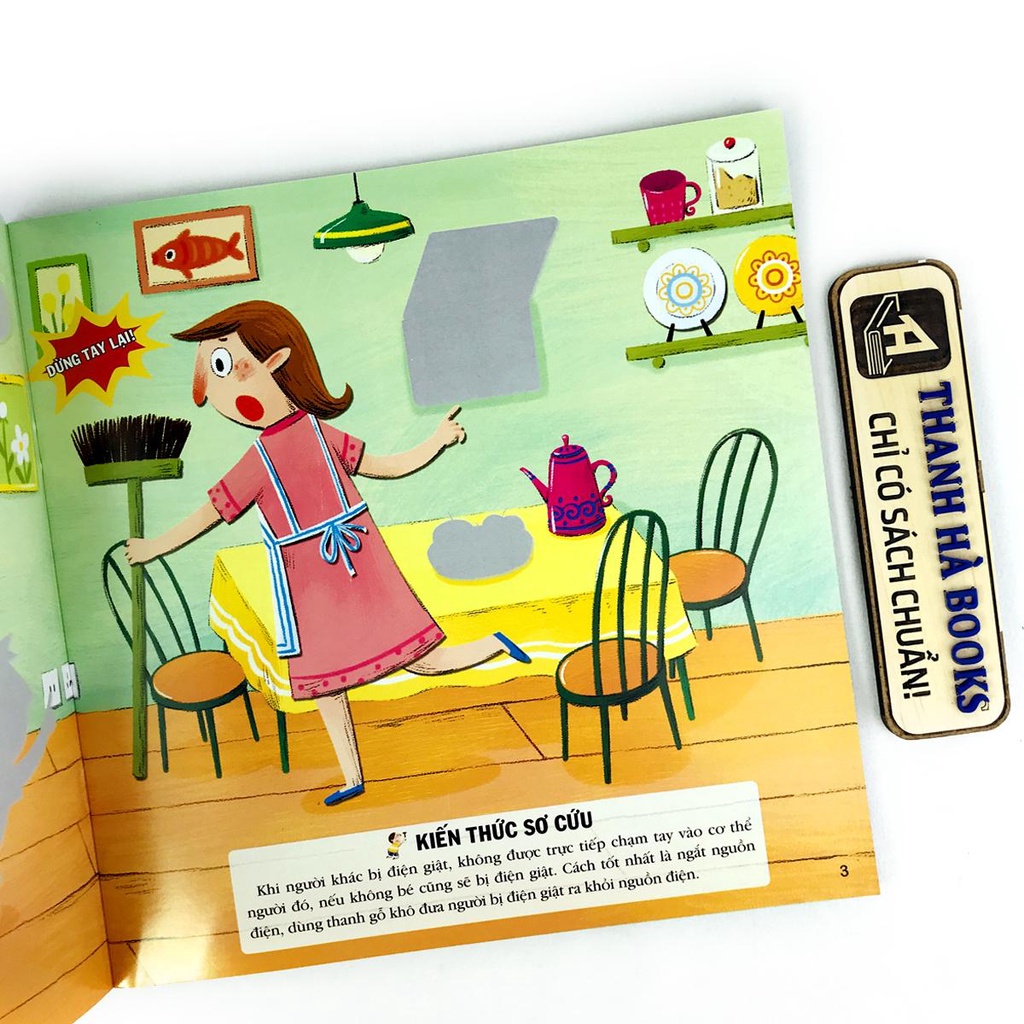 Sách - Sticker Kỹ năng an toàn cho bé - lẻ tùy chọn  với gần 500 sticker