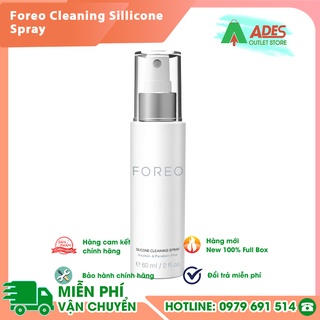 Foreo Cleaning Sillicone Spray - Nước Vệ sinh Máy rửa mặt NEW 2021 - Chính hãng
