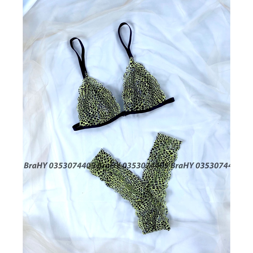 Đồ lót nữ sexy vải ren cao cấp hàng thiết kế có giới hạn BRAHY 94