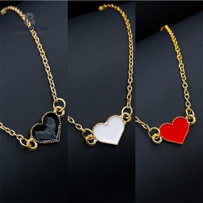 Vòng Đeo Tay Họa Tiết Cỏ Bốn Lá/Trái Tim/Lá