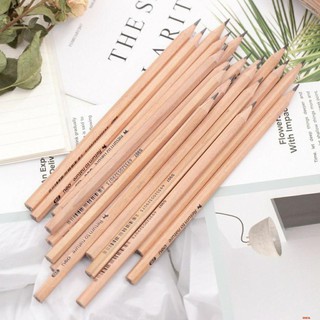 [Combo 5 chiếc] Bút Chì 2B Nguyên Gỗ Không Sơn DELI WS907