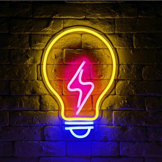 Đèn trang trí neon sign bóng đèn
