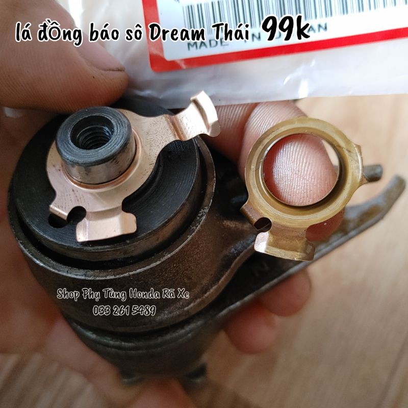 Lá đồng báo số Dream Thái zin Made In Japan