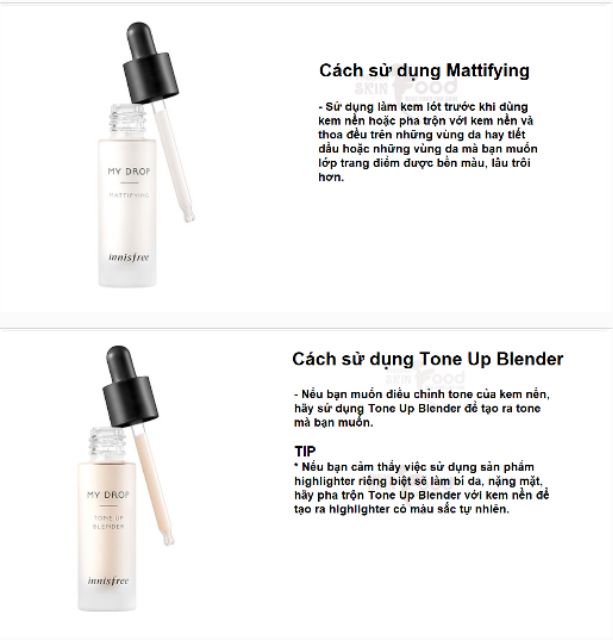 Kem lót đa chức năng- innisfree my drop
