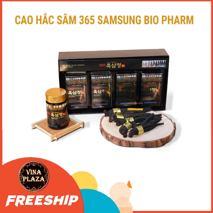 Cao Hắc Hồng Sâm 365 SAMSUNG BIO PHARM Hàn Quốc Hộp 4 Lọ x 240g