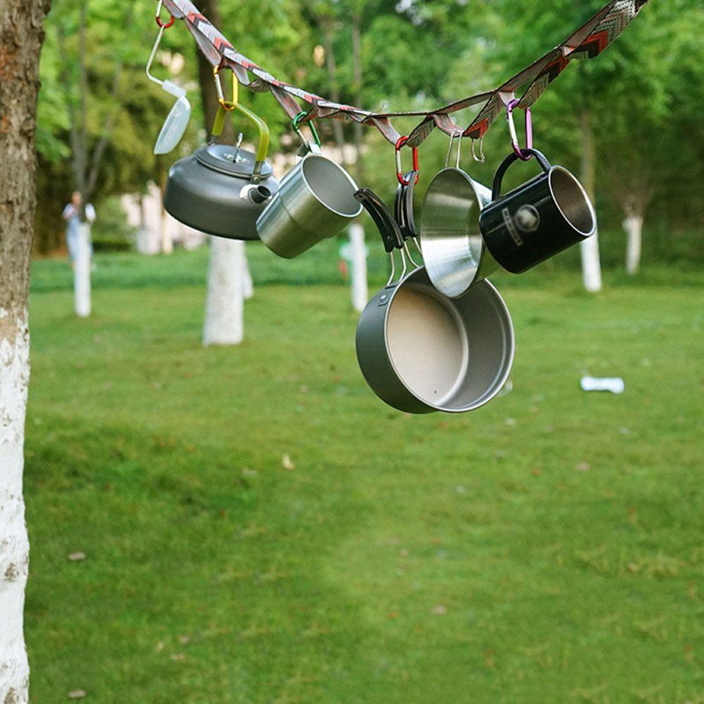 JARRED Dây Treo Lều Cắm Trại Chống Trượt In Hoa Cúc