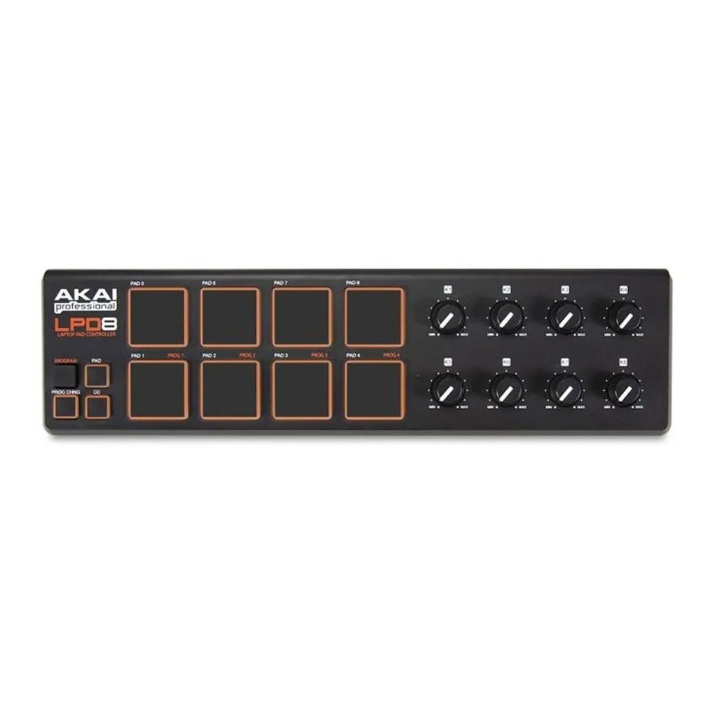 Akai LPD8V2 – Thiết bị làm nhạc nhỏ gọn nhất thế giới