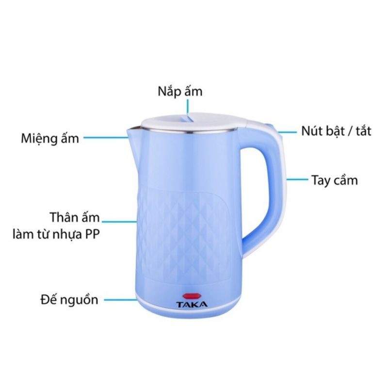 ẤM SIÊU TỐC TAKA TKEK218A