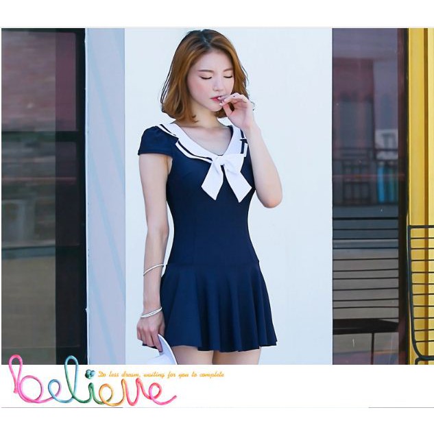 Đồ Bơi Thủy Thủ School ( Xanh Đen ) (hàng xịn nhưng rẻ vì tồn kho thah lý ) | BigBuy360 - bigbuy360.vn