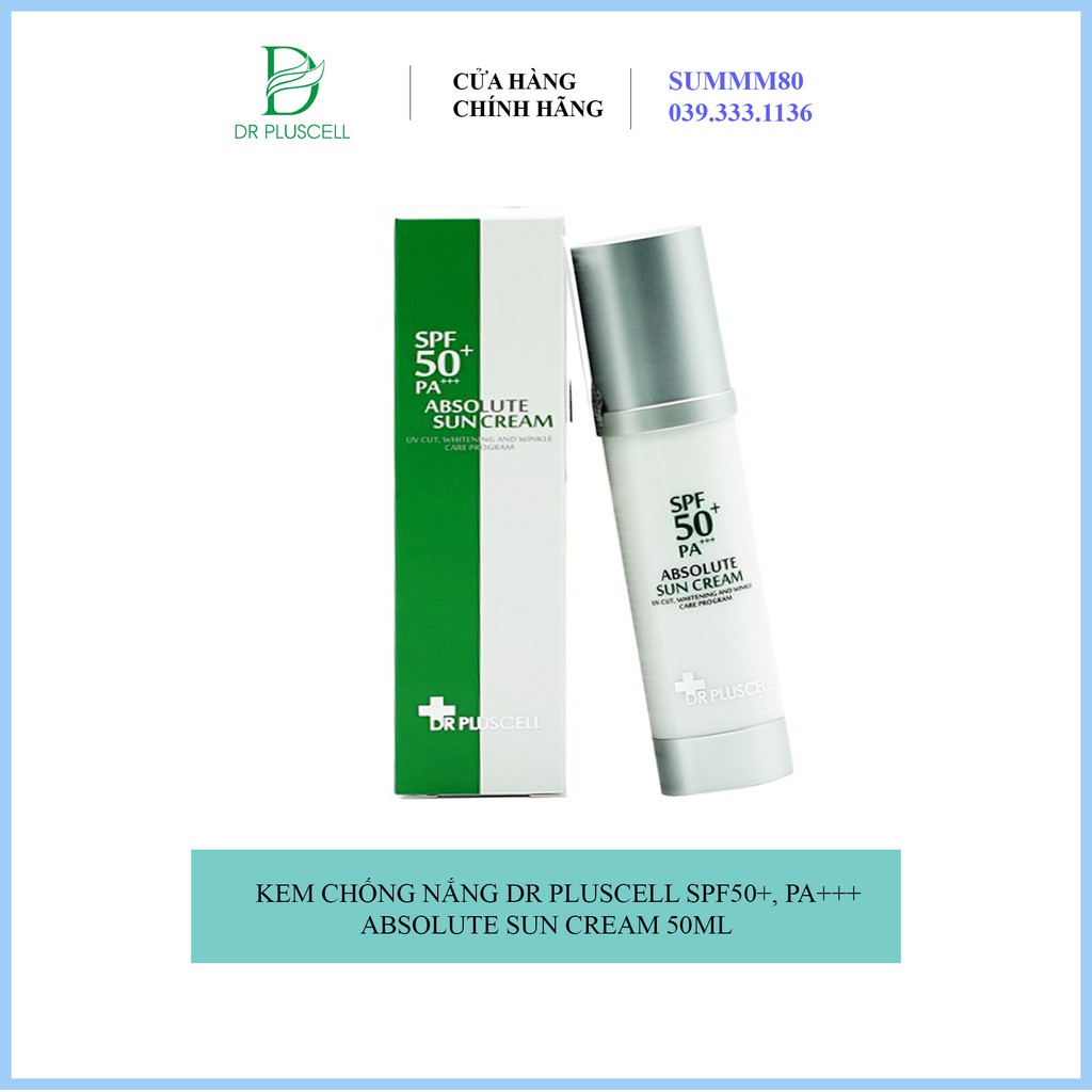  KEM CHỐNG NẮNG DR PLUSCELL PHIÊN BẢN MỚI 50ml
