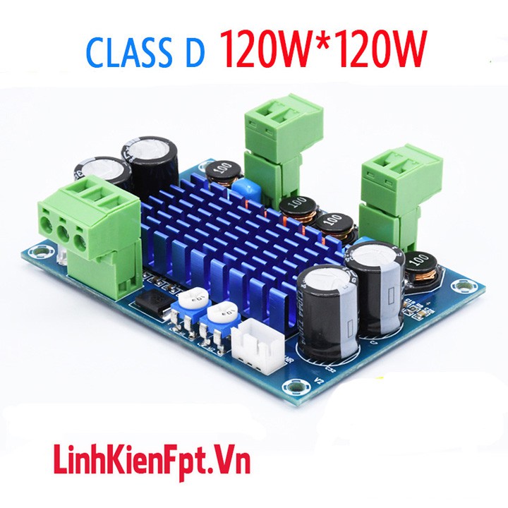 Mạch Khuếch Đại Âm Thanh Class D TPA3116D2 Công Suất 120W*120W