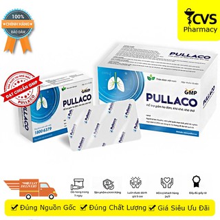 [TẶNG 1 HỘP 20 VIÊN UỐNG] Pullaco - Hỗ Trợ Bổ Phế, Giảm Ho, Long Đờm (Hộp 100 viên) cvspharmacy
