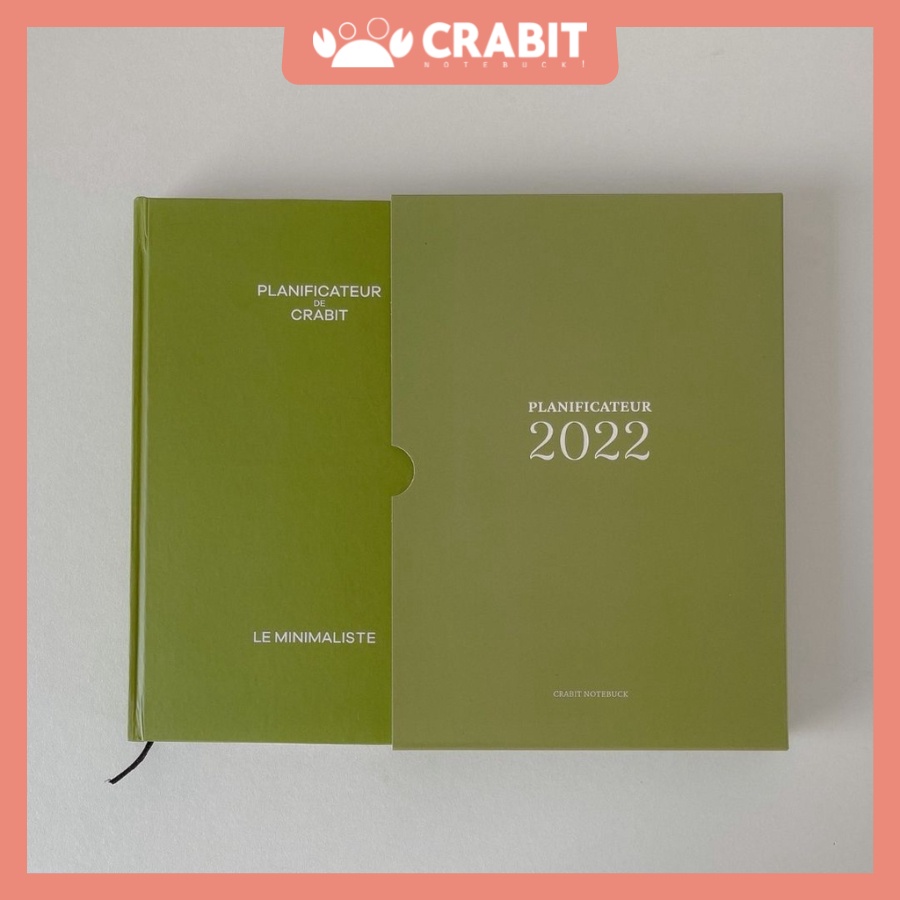 Sổ lịch Crabit Planner 2022 - Olive Planner