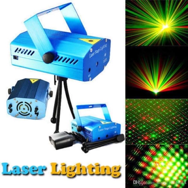 Đèn laser mini vũ trường cực đẹp 2021