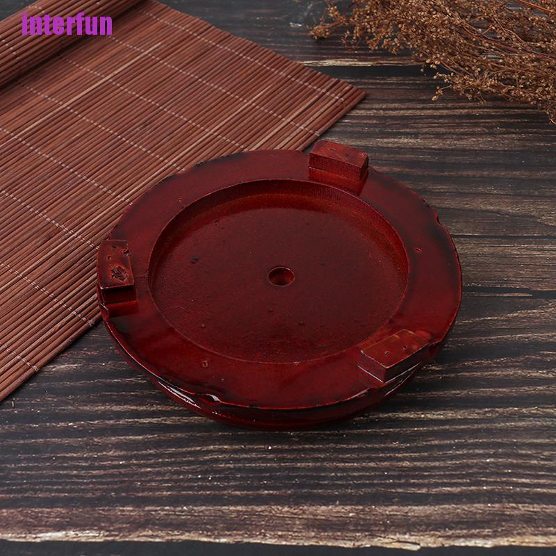 Đế Gỗ Chạm Khắc Hoa Văn Phật Giáo Tinh Tế