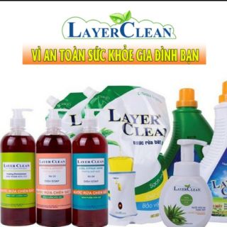 Nước rửa chén bát hữu cơ layerclean hương quế 5l - ảnh sản phẩm 8