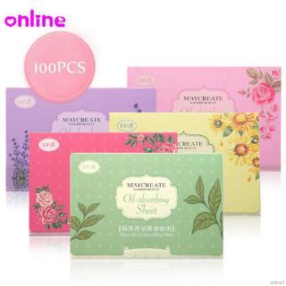[Hàng mới về] Tép 100 tờ giấy thấm dầu thành phần tự nhiên