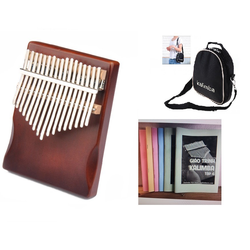 Đàn Kalimba Giá Rẻ RABI RB08 Gỗ Nguyên Khối