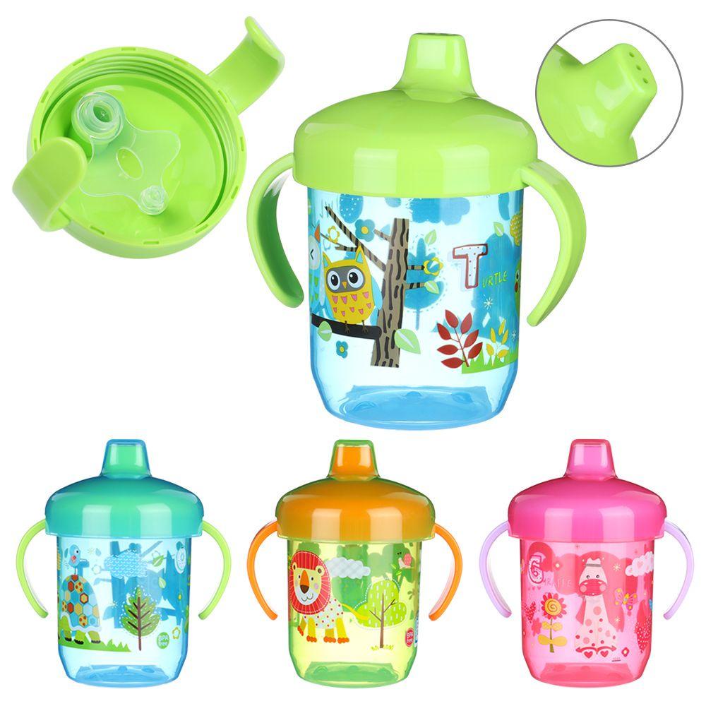 Bình Uống Nước Cho Bé Không BPA Có Tay Cầm LAYOR1