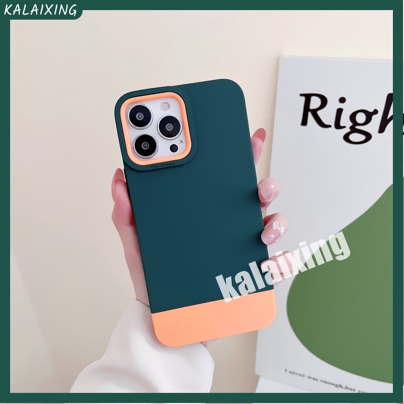 【Có Logo】Ốp Điện Thoại Mềm Bảo Vệ Ống Kính Máy Ảnh 3 Trong 1 Màu Macaron Cho iPhone 14 Pro Max 14Pro 14Max 13 12 11 Pro 11ProMax