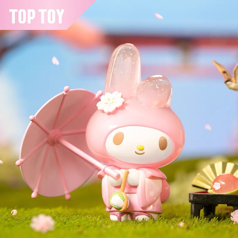 Mô Hình Nhân Vật Sanrio Blossom And Wagashi Dễ Thương Dùng Trang Trí
