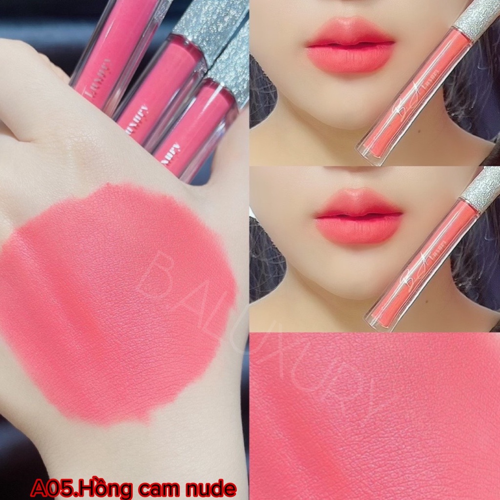 Son B.A Luxury V3 - Son Kem Hữu Cơ Siêu Lì Mềm Môi Không Chì Cao Cấp Full Size