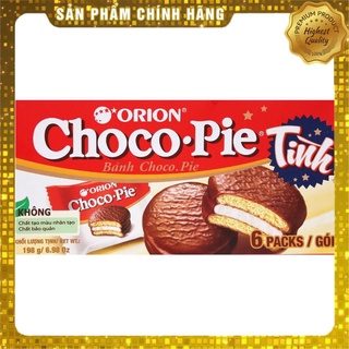 Bánh choco-pie hộp 198g 6 cái