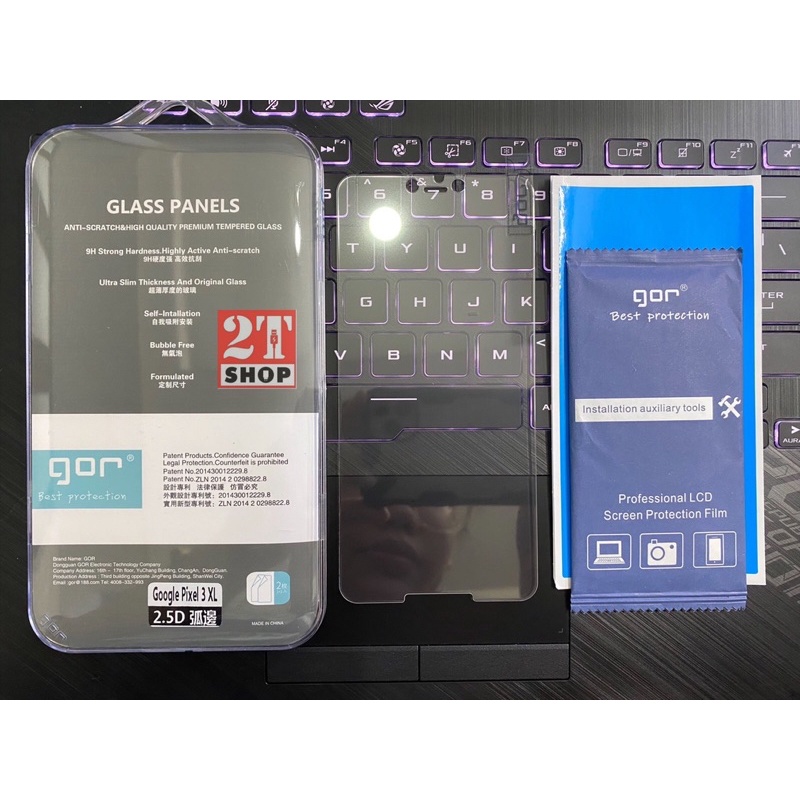 KÍNH CƯỜNG LỰC GOR GOOGLE PIXEL 3XL FULL MÀN HÌNH