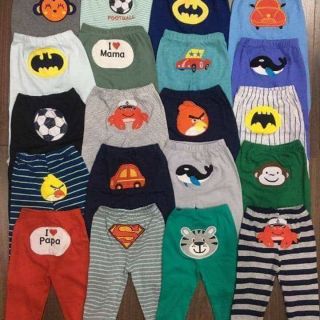 quần coton mông thú cho bé trai bé gái 10 cái combo 40 cai