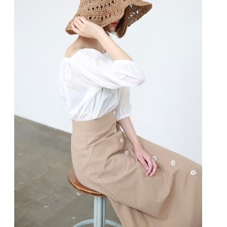 CHÂN VÁY CHỮ A LINEN DÀI