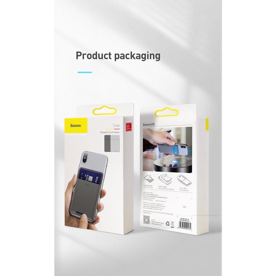 Ngăn Đựng Thẻ Baseus Cho Điện Thoại iPhone