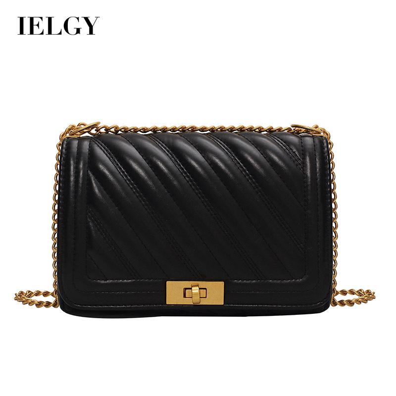 Túi Đeo Chéo Phối Dây Xích Thời Trang Đường Phố Cá Tính Cho Nữ