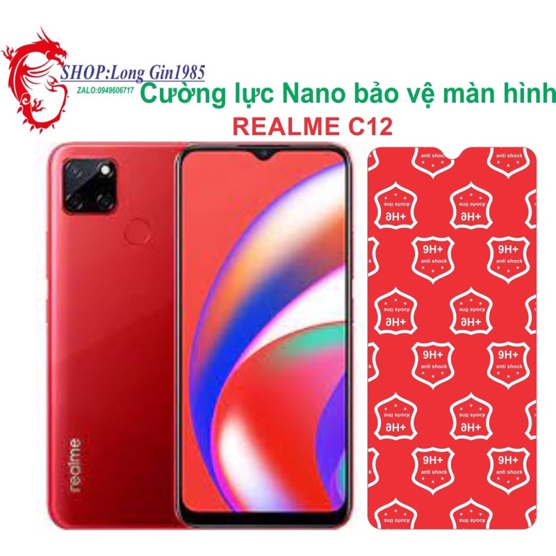 Realme C12 Nano chống va đập chống trầy xước tốt