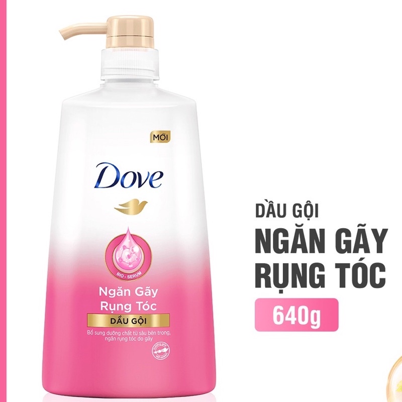 DẦU GỘI DOVE NGĂN GÃY RỤNG TÓC 640G