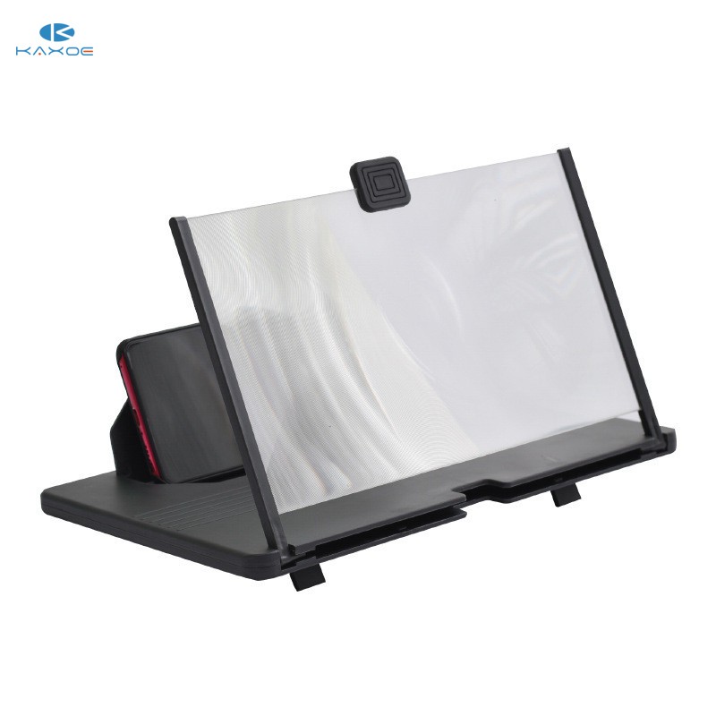 Bộ Phóng To Màn Hình Điện Thoại KAXOE 3D 12 inch Xem Videp HD Bảo Vệ Mắt Chống Ánh Sáng Xanh Thiết Kế Gấp Làm Giá Đỡ