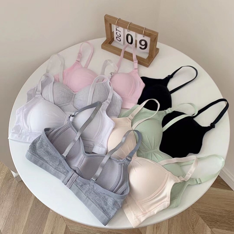 Áo Ngực Cotton Mềm Không Gọng Có Size 32 - 38 Thời Trang Cho Nữ