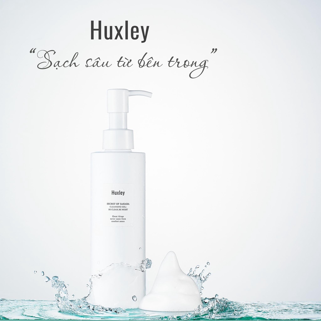 Bộ 3 Sản Phẩm Dưỡng Trắng, Phục Hồi Da Huxley (SRM 200ml + Toner Extract It 120ml + SR Brightly Ever After 30ml)